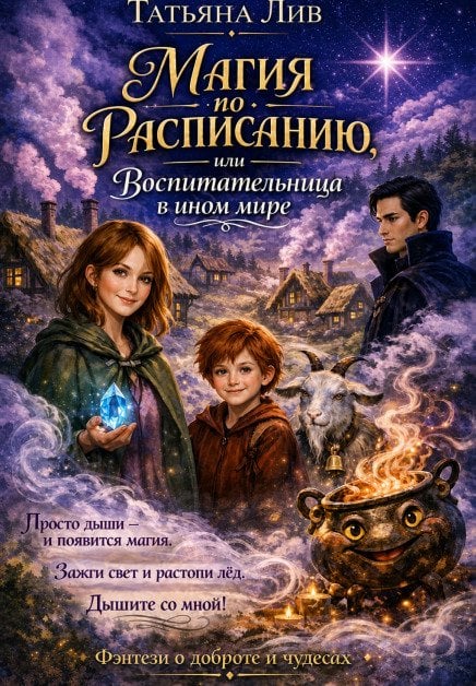 Обложка книги «Магия по расписанию или воспитательница в другом мире» — Татьяна Лив, ISBN 9785524067395