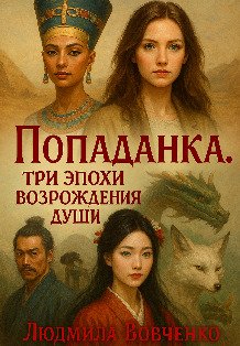 Обложка книги «Попаданка. Три эпохи возрождения души.» — Людмила Вовченко, ISBN 9785524036452