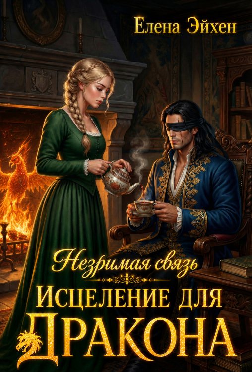 Обложка книги «Незримая связь. Исцеление для дракона» — Елена Эйхен, ISBN 9785524052681