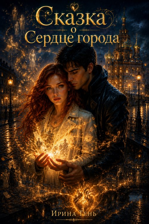 Сказка о Сердце города Обложка книги «Сказка о Сердце города» — Ирина Тень, ISBN 9785524065094