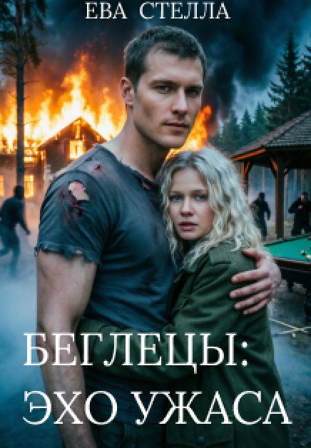 Обложка книги «Беглецы: эхо ужаса» — Ева Стелла, ISBN 9785524058690