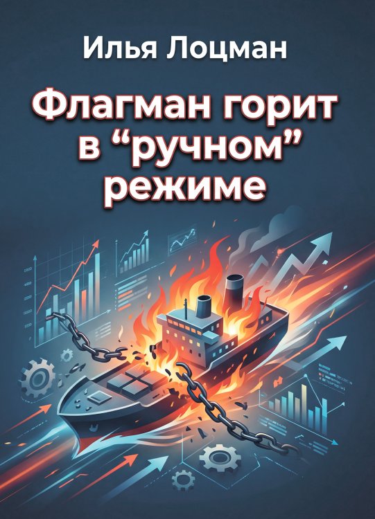 Флагман горит в "ручном" режиме Обложка книги «Флагман горит в "ручном" режиме» — Илья Лоцман, ISBN 9785006105706