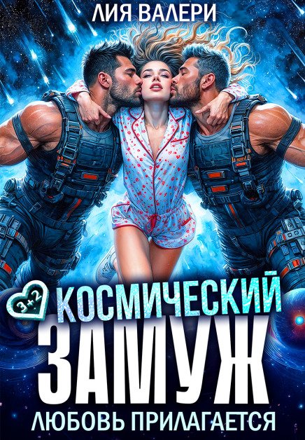 Обложка книги «Космический замуж. Любовь прилагается» — Лия Валери, ISBN 9785524016072