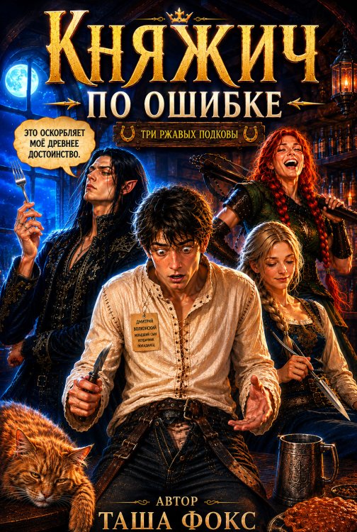 Обложка книги «Княжич по ошибке» — Таша Фокс, ISBN 9785524012562