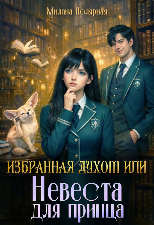Избранная духом или невеста для принца Обложка книги «Избранная духом или невеста для принца» — Милана Полярная, ISBN 9785521997466