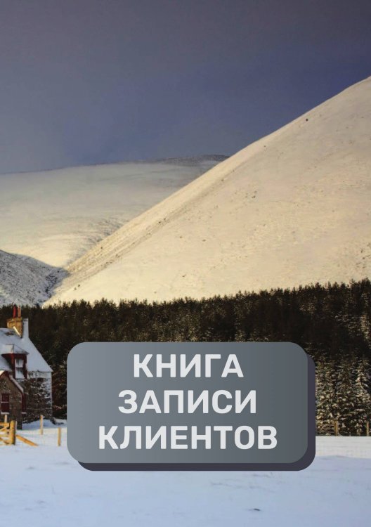 Обложка книги «Книга записи клиентов» — автора нет, ISBN 9785521894413