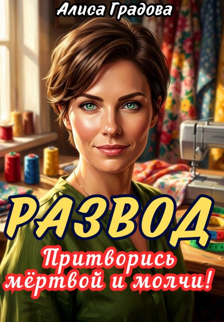 Обложка книги «Развод. Притворись мёртвой и молчи!» — Алиса Градова, ISBN 9785524055927