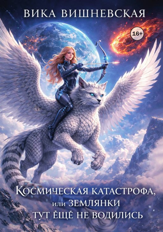 Обложка книги «Космическая катастрофа, или землянки тут ещё не водились» — Вика Вишневская, ISBN 9785521996766