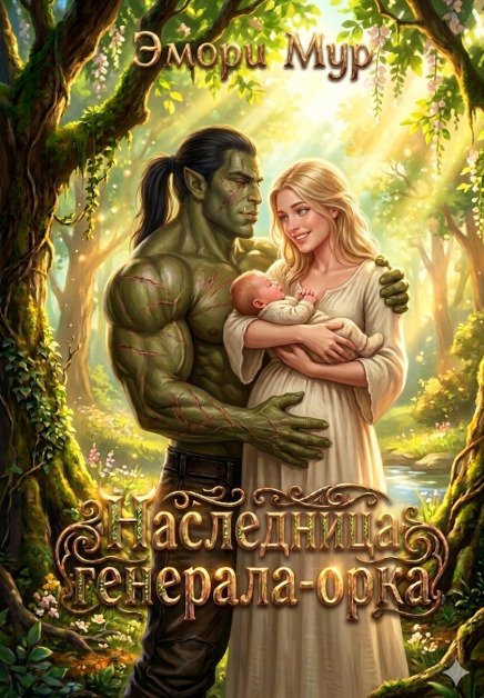Наследница генерала-орка Обложка книги «Наследница генерала-орка» — Эмори Мур, ISBN 9785524061041