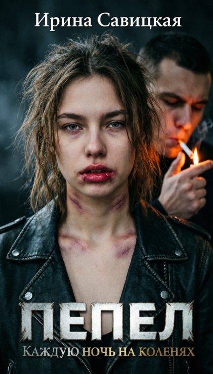 Обложка книги «Пепел. Каждую ночь на коленях» — Ирина Савицкая, ISBN 9785524065117