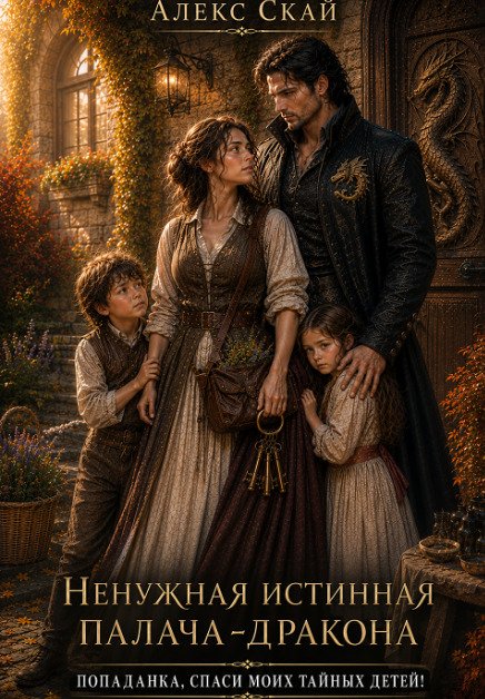 Обложка книги «Ненужная истинная палача-дракона» — Алекс Скай, ISBN 9785524044006
