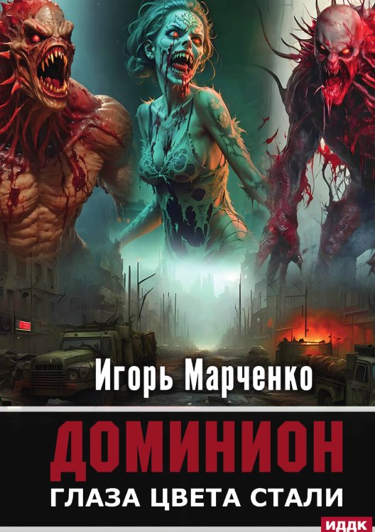 Обложка книги «Доминион. Книга 1. Глаза цвета стали» — Марченко Игорь, ISBN 9785517118165