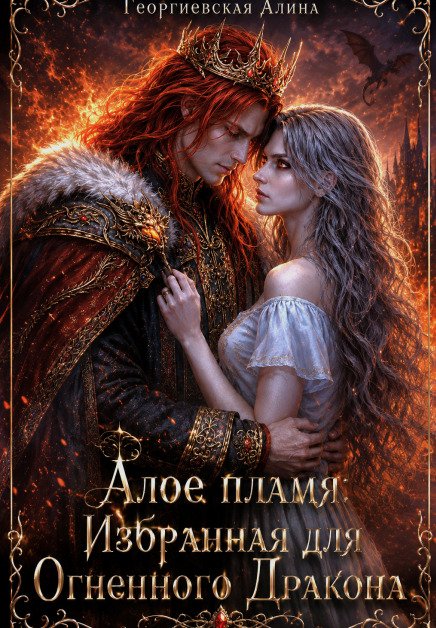 Алое пламя: Избранная для Огненного Дракона Обложка книги «Алое пламя: Избранная для Огненного Дракона» — Георгиевская Алина, ISBN 9785524044235