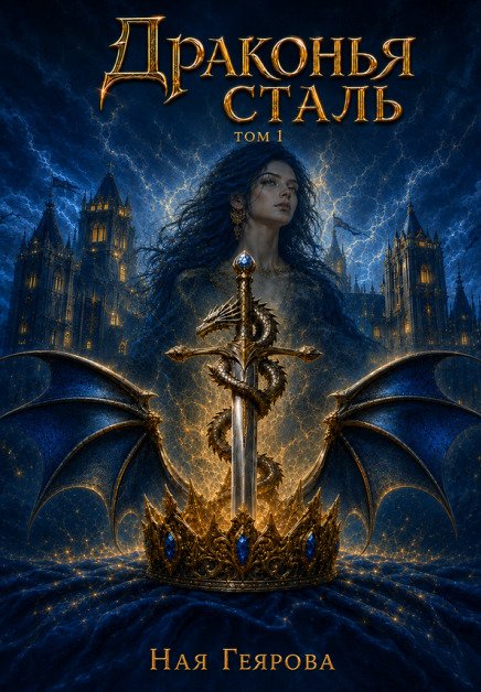 Обложка книги «Драконья сталь» — Ная Геярова, ISBN 9785524054081