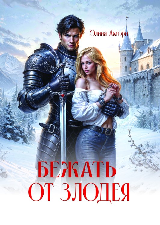 Обложка книги «Бежать от злодея» — Элина Амори, ISBN 9785524038685
