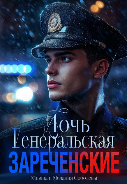 Обложка книги «Генеральская дочь. Зареченские» — Мелания Соболева; Ульяна Соболева, ISBN 9785524032287