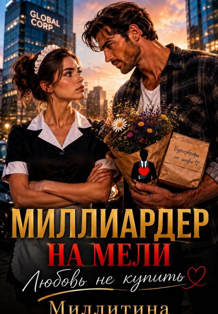 Обложка книги «Миллиардер на мели. Любовь не купишь» — Миллитина, ISBN 9785524034229