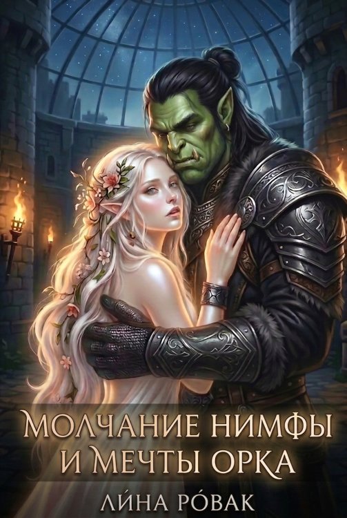 Обложка книги «Молчание нимфы и мечты орка» — Лина Ровак, ISBN 9785524065360