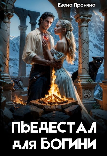 Обложка книги «Пьедестал для богини» — Елена Пронина, ISBN 9785524052018