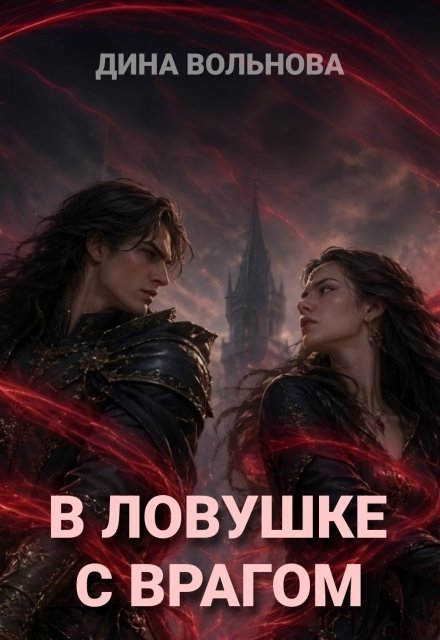 Обложка книги «В ловушке с врагом» — Дина Вольнова, ISBN 9785524050885