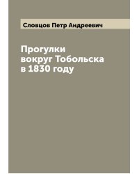 Прогулки вокруг Тобольска в 1830 году