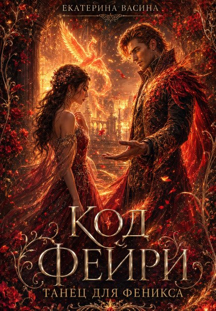 Обложка книги «Код фейри. Танец для Феникса» — Екатерина Васина, ISBN 9785524051233