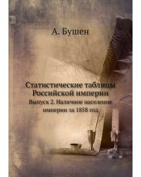 Статистические таблицы Российской империи