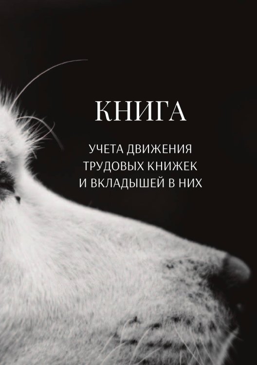 Обложка книги «Книга учета трудовых книжек и вкладыщей к ним» — автора нет, ISBN 9785521887200