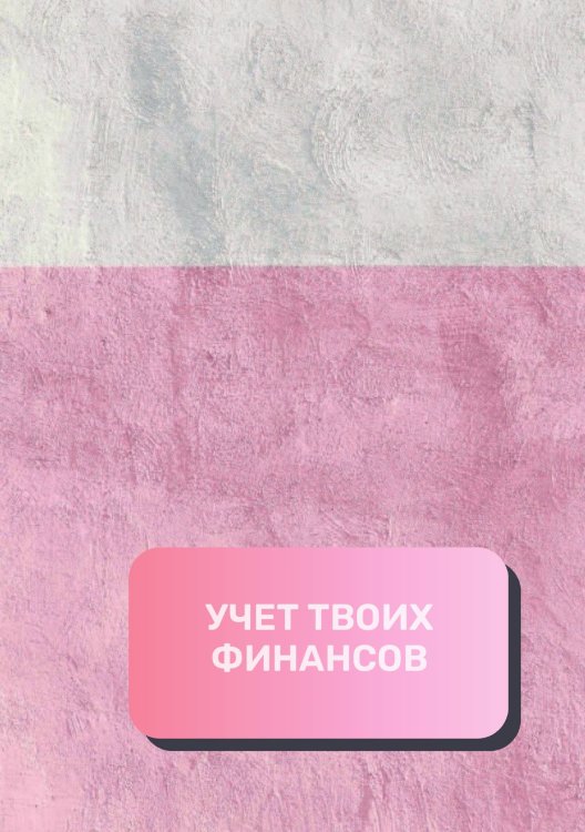 Обложка книги «Учет твоих финансов» — автора нет, ISBN 9785521892365