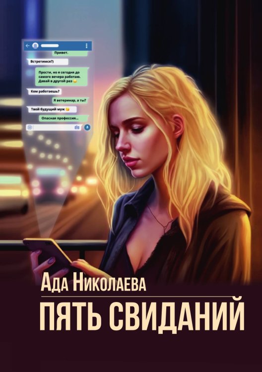 Обложка книги «Пять свиданий» — Ада Николаева, ISBN 9785517114969