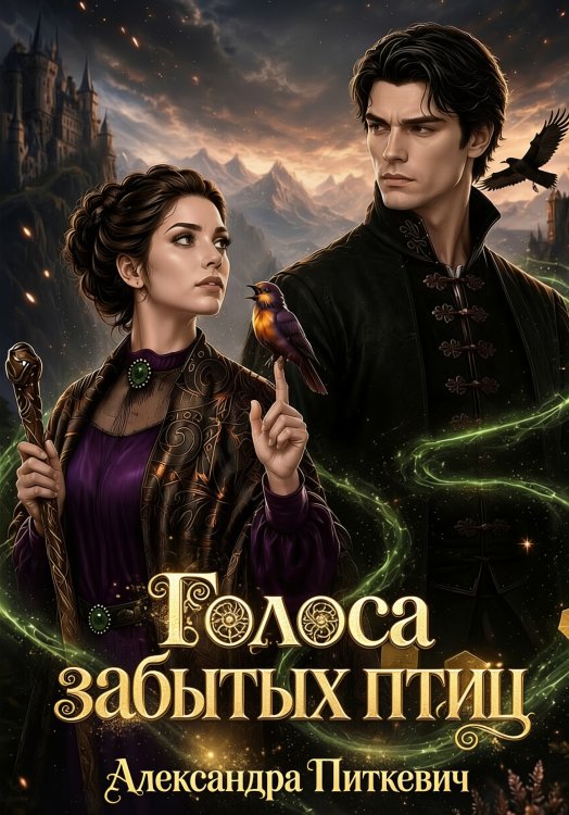 Обложка книги «Голоса забытых птиц» — Александра Питкевич (Samum), ISBN 9785524063021