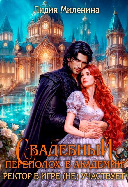 Обложка книги «Свадебный переполох в Академии. Ректор в игре (не) участвует» — Лидия Миленина, ISBN 9785524010018