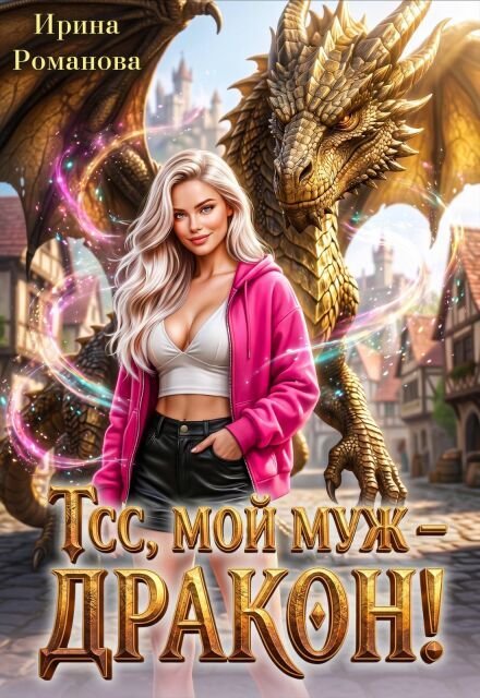 Обложка книги «Тсс, мой муж – дракон!» — Ирина Романова, ISBN 9785524023193