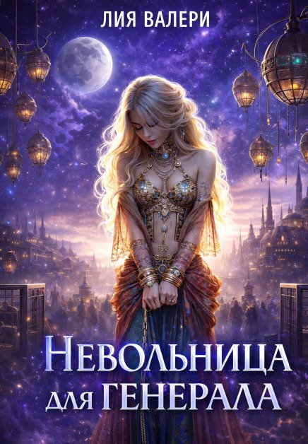 Обложка книги «Невольница для генерала» — Лия Валери, ISBN 9785524016188