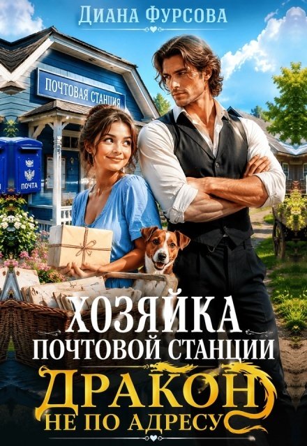 Обложка книги «Хозяйка почтовой станции. Дракон не по адресу» — Диана Фурсова, ISBN 9785524051561