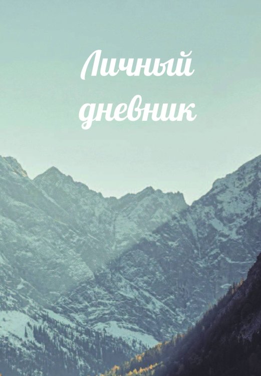 Обложка книги «Личный дневник» — автора нет, ISBN 9785521885428