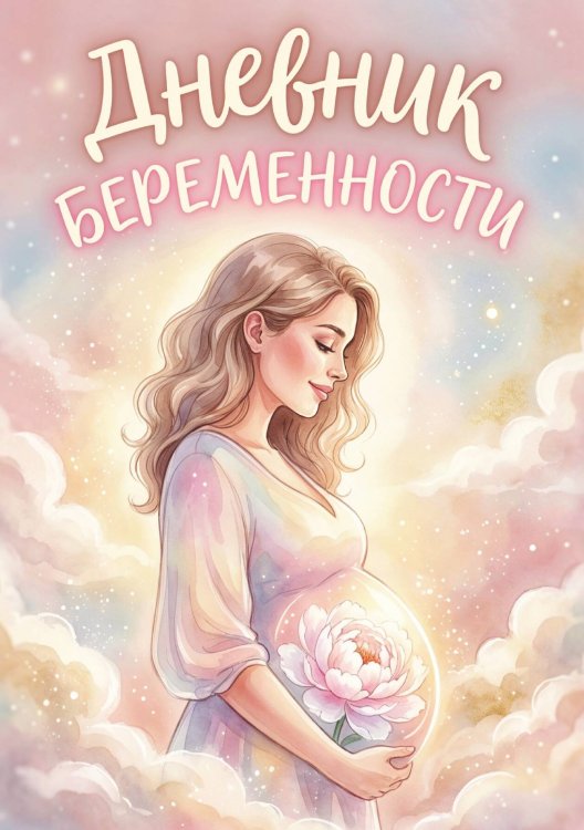 Обложка книги «Дневник беременности, органайзер для будущей мамы, дизайн "Метранпаж"» — Нет автора, ISBN 9785521985524