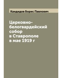 Церковно-белогвардейский собор в Ставрополе в мае 1919 г