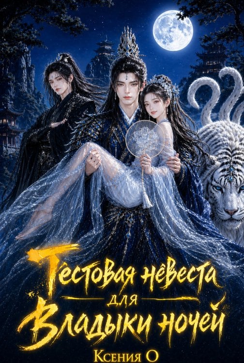 Обложка книги «Тестовая невеста для Владыки ночей» — Ксения О, ISBN 9785524012159