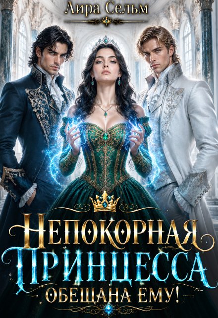 Непокорная Принцесса - обещана ему! Обложка книги «Непокорная Принцесса - обещана ему!» — Лира Сельм, ISBN 9785524025074