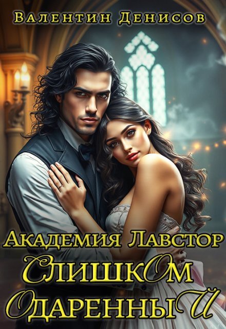 Обложка книги «Академия Лавстор. Слишком одарённый» — Валентин Денисов, ISBN 9785524050632