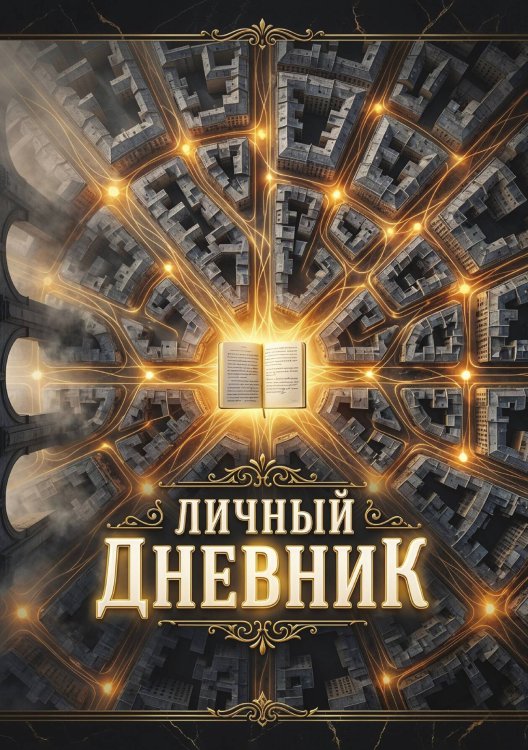 Обложка книги «Личный дневник, Дизайн: "Метранпаж" 100 страниц, А5» — Нет автора, ISBN 9785521988006