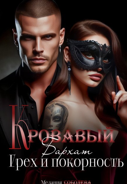 Обложка книги «Кровавый бархат. Грех и покорность» — Мелания Соболева, ISBN 9785524032386