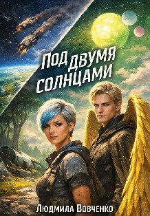 Под двумя солнцами. Обложка книги «Под двумя солнцами.» — Людмила Вовченко, ISBN 9785524063540