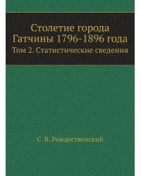Столетие города Гатчины 1796-1896 г.