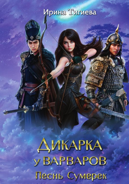 Обложка книги «Дикарка у варваров. Песнь Сумерек» — Ирина Тигиева, ISBN 9785517119704