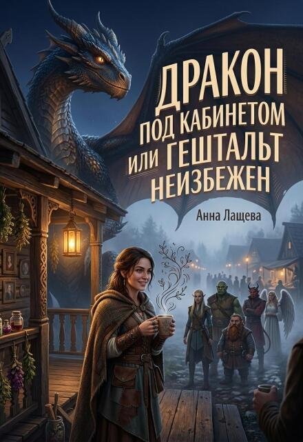 Обложка книги «Дракон под кабинетом или Гештальт неизбежен» — Анна Лащева, ISBN 9785524015396