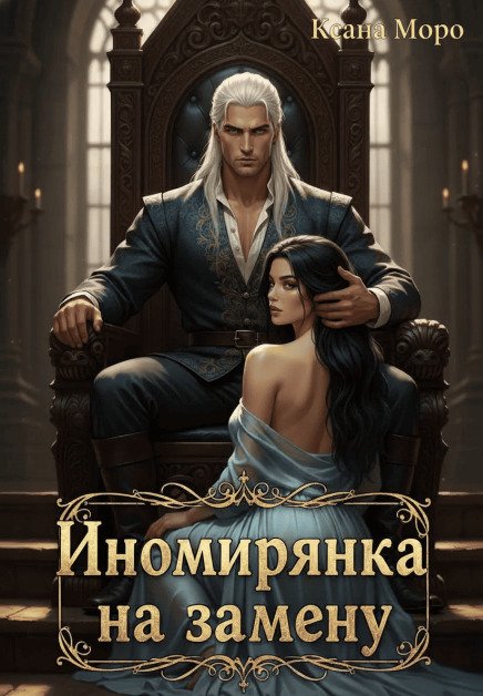 Обложка книги «Иномирянка на замену» — Ксана Моро, ISBN 9785524051769