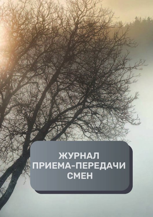 Обложка книги «Журнал приема-передачи смен (100 страниц)» — автора нет, ISBN 9785521894963