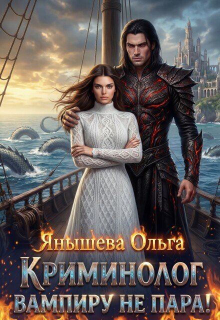 Обложка книги «Криминолог вампиру не пара!» — Янышева Ольга, ISBN 9785524049100